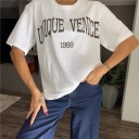 t-shirt  con stampa venice